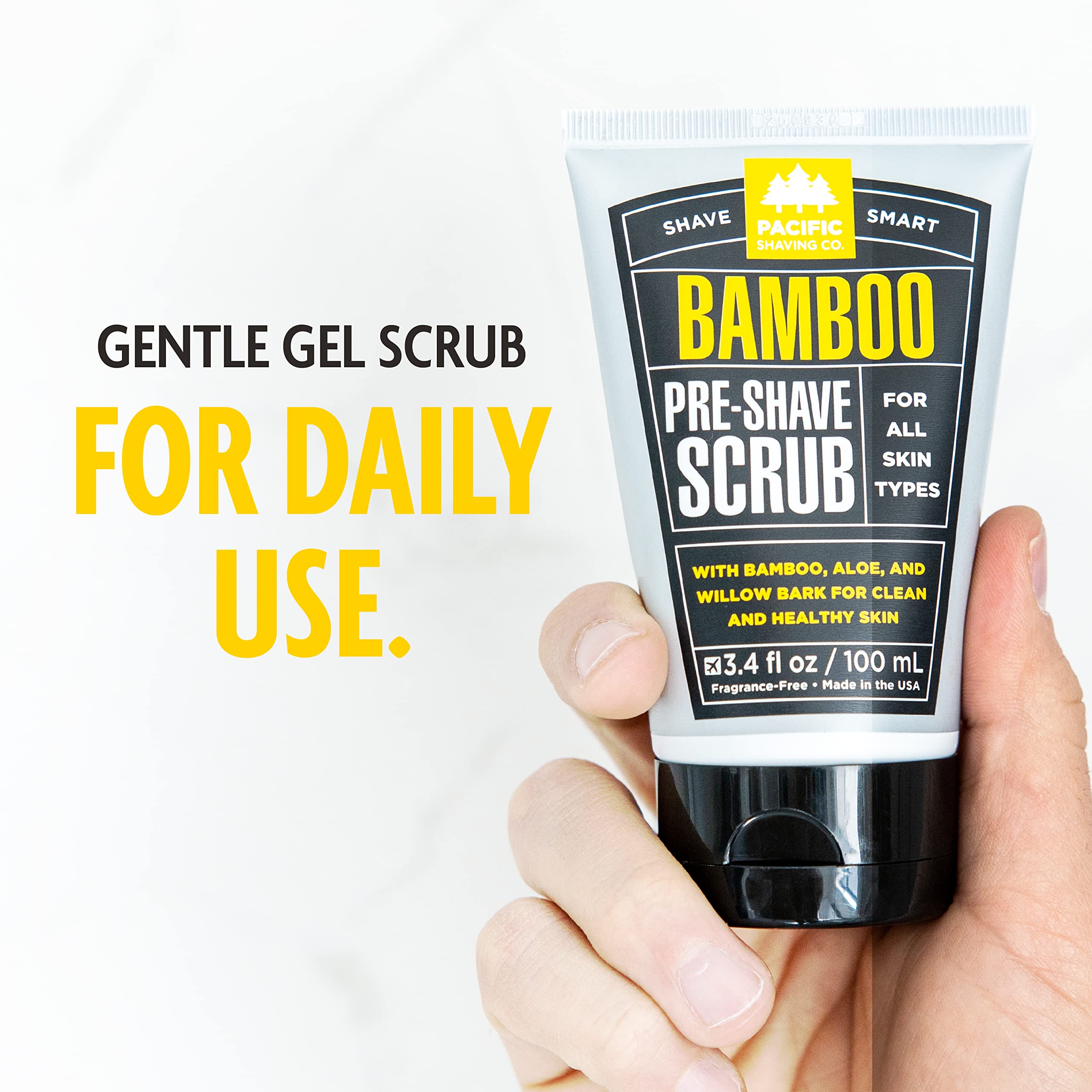 Pre-Shave Exfoliating Wash 3 Ounces